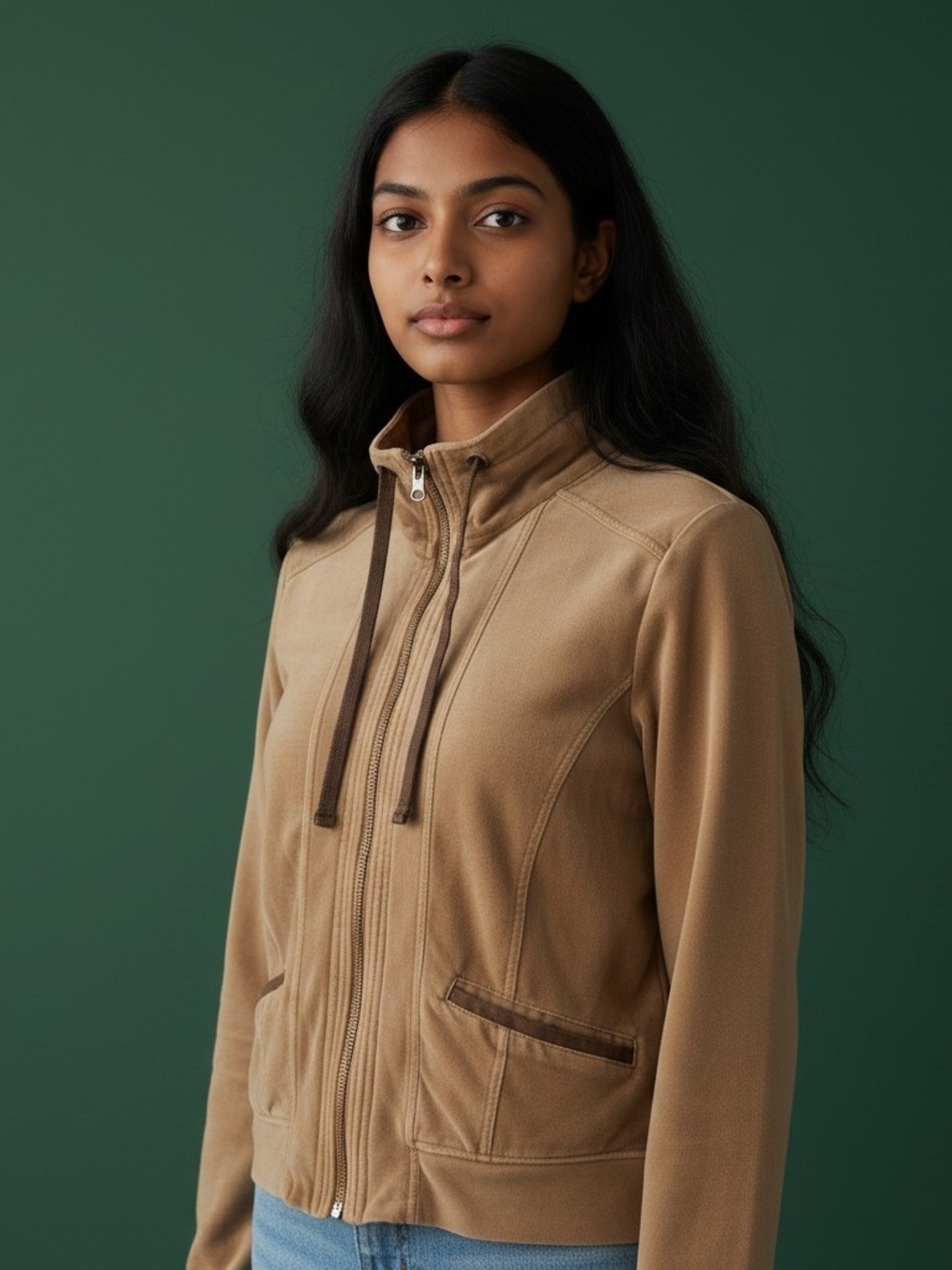 EUC Sonoma 2016 'The Everyday Jacket' Kaleo Brown Full Zip Cotton Spandex - XL